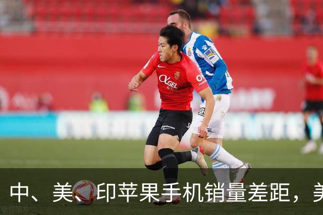 中、美、印苹果手机销量差距，美国5300万部，印度1400万，中国呢